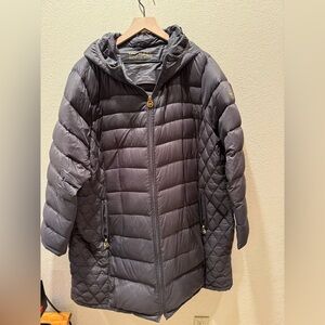 Michael Kors 2x packable down fill puffer jacket
